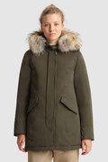 Luxury Arctic Parka with Removable Fur