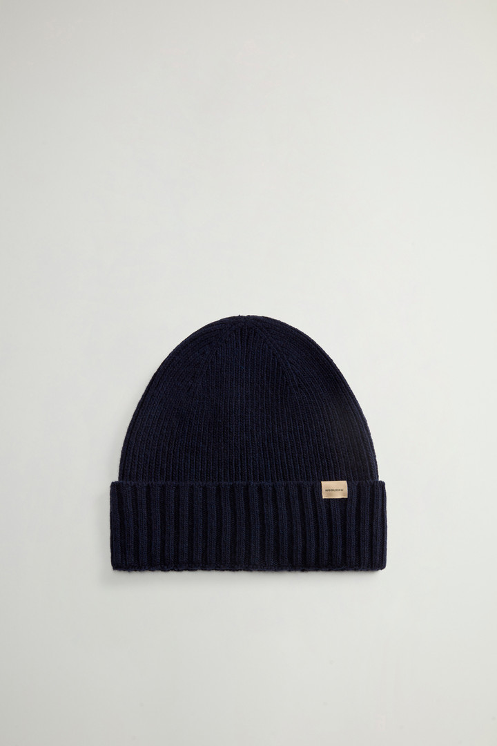 Gift Set with Wool-Blend Beanie and Scarf Blue photo 2 | Woolrich