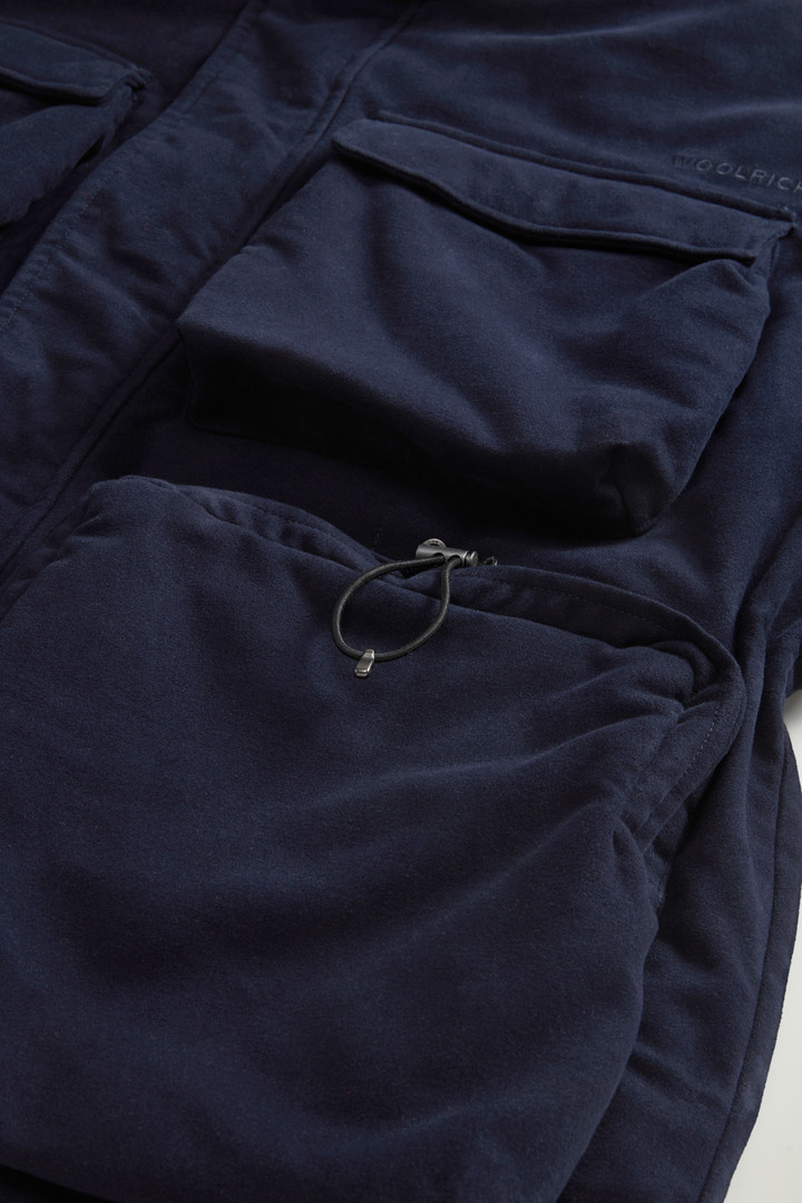 Veste en coton élastique by Todd Snyder Bleu photo 8 | Woolrich