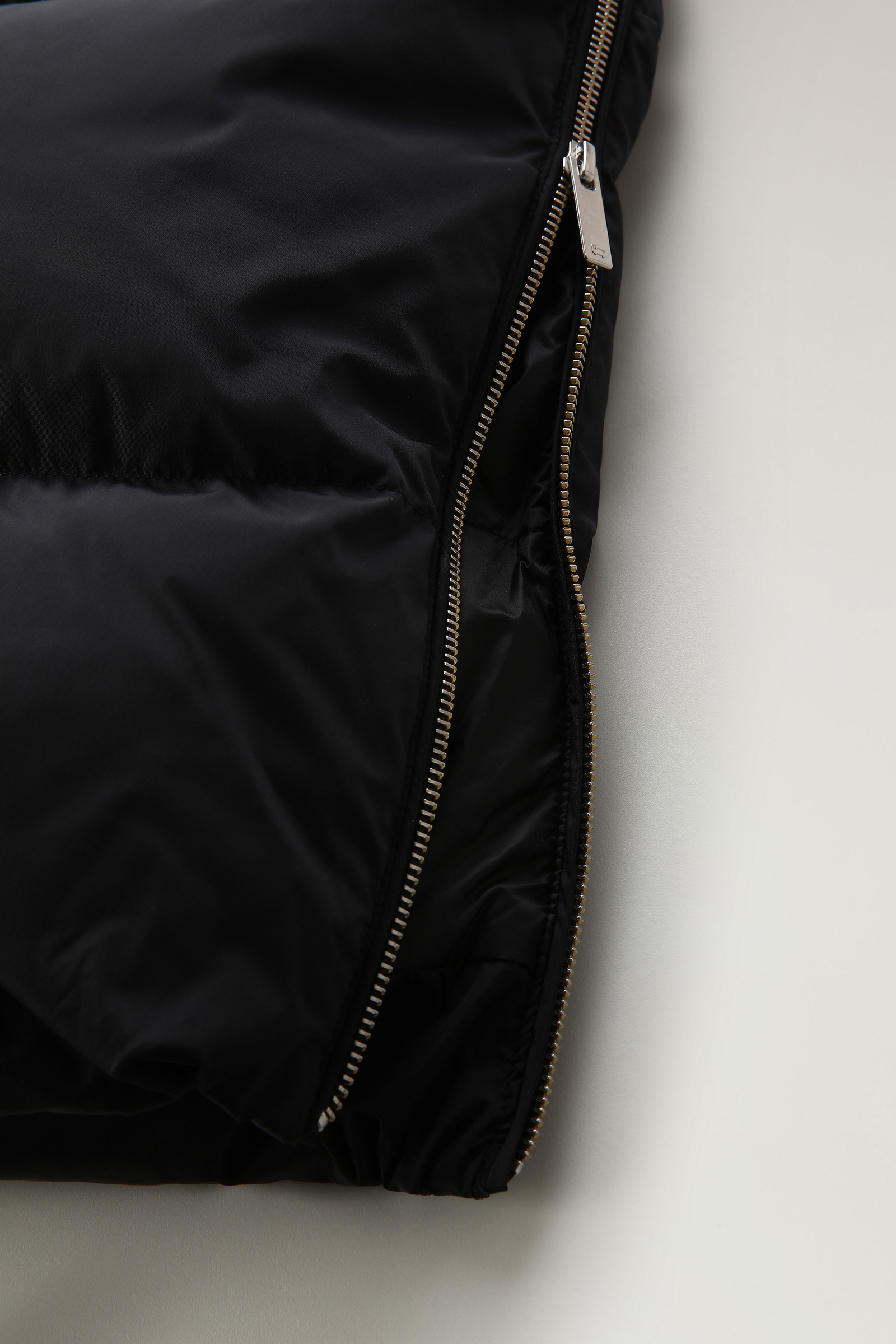 Aurora Long Parka in Stretch Nylon Black photo 9 | Woolrich