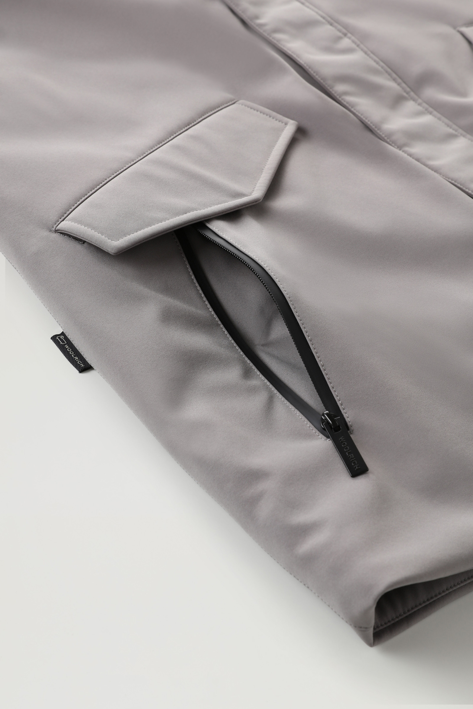 Barrow Mac Softshell Coat Grey photo 8 | Woolrich