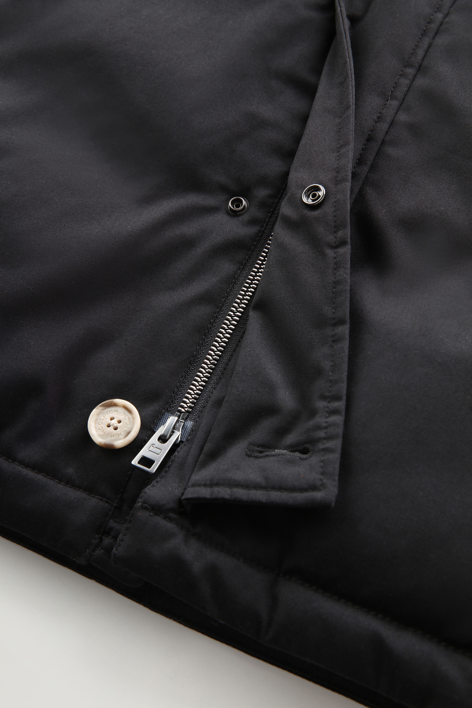 Boys' Cotton Parka Black photo 6 | Woolrich