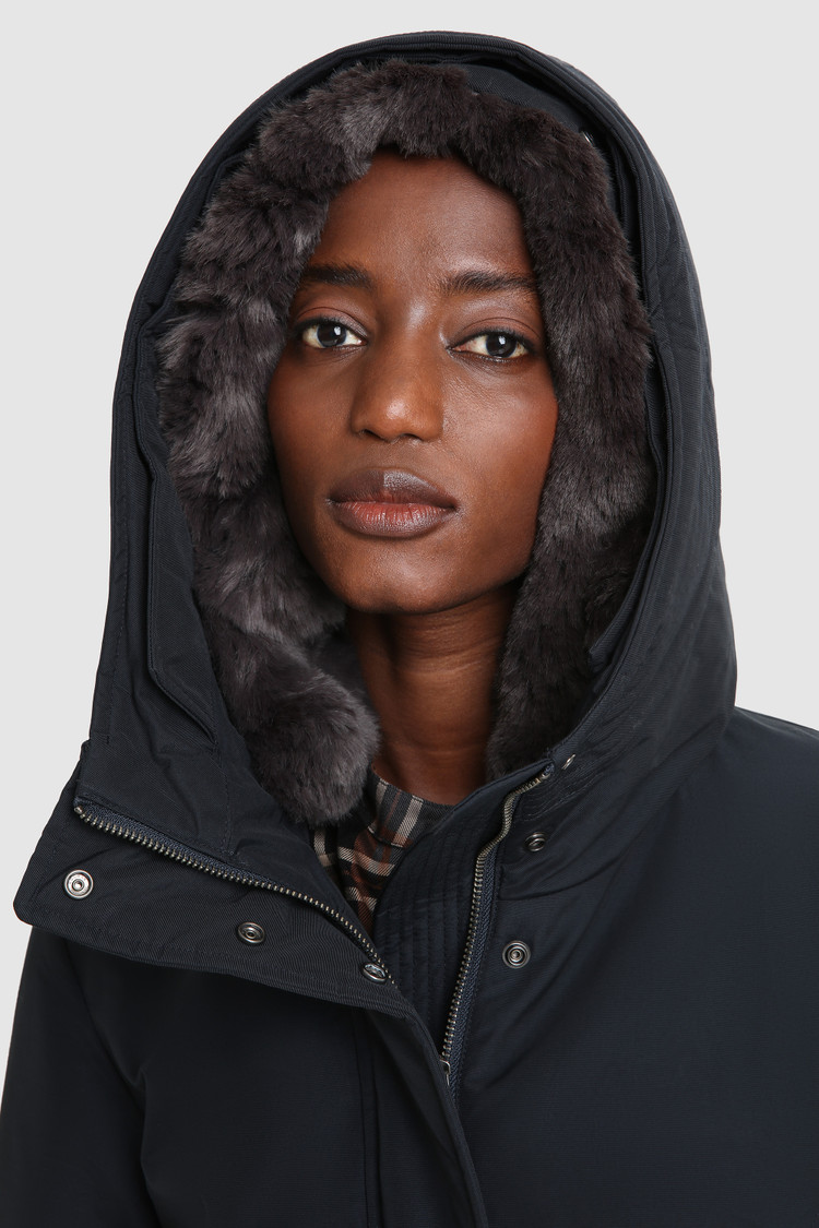 Boulder Parka con piel sintética