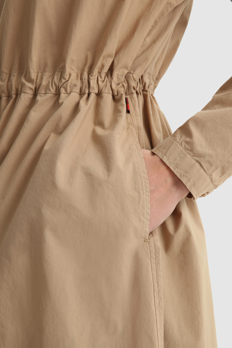 Long-sleeve Popeline dress