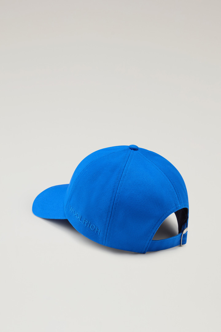 Baseballkappe mit Logo aus einer Baumwollmischung Blau photo 2 | Woolrich
