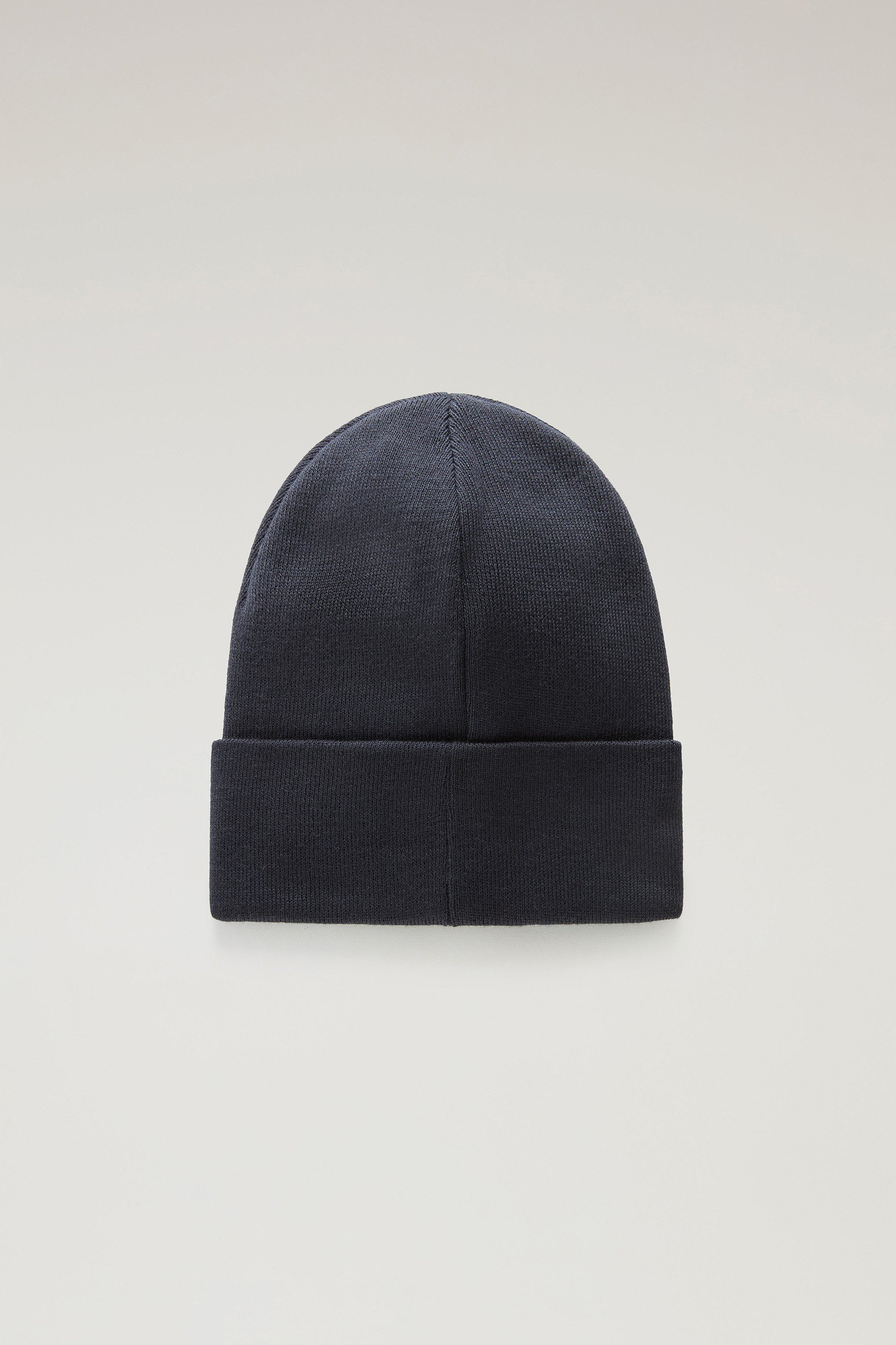 Kids' Beanie with Logo Blue photo 2 | Woolrich