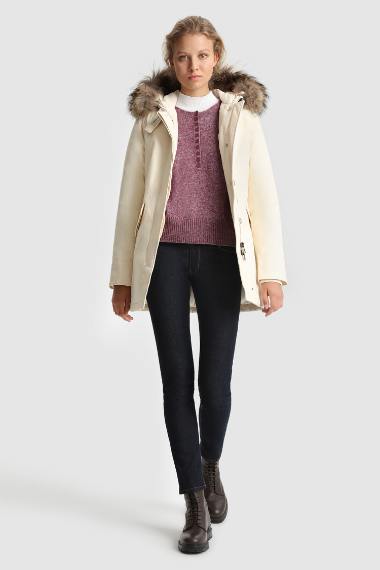 Arctic Parka with removable raccoon fur