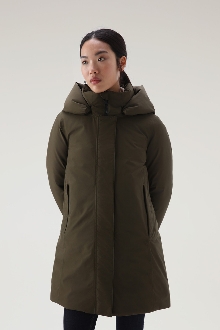 GORE-TEX Waterproof Marshall Parka Green photo 1 | Woolrich