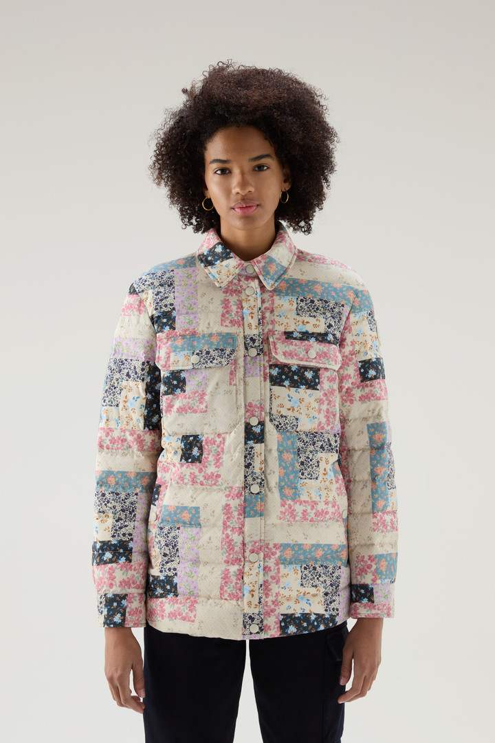 Pennsylvania Quilted Overshirt with Patchwork Print Multicolor photo 1 | Woolrich