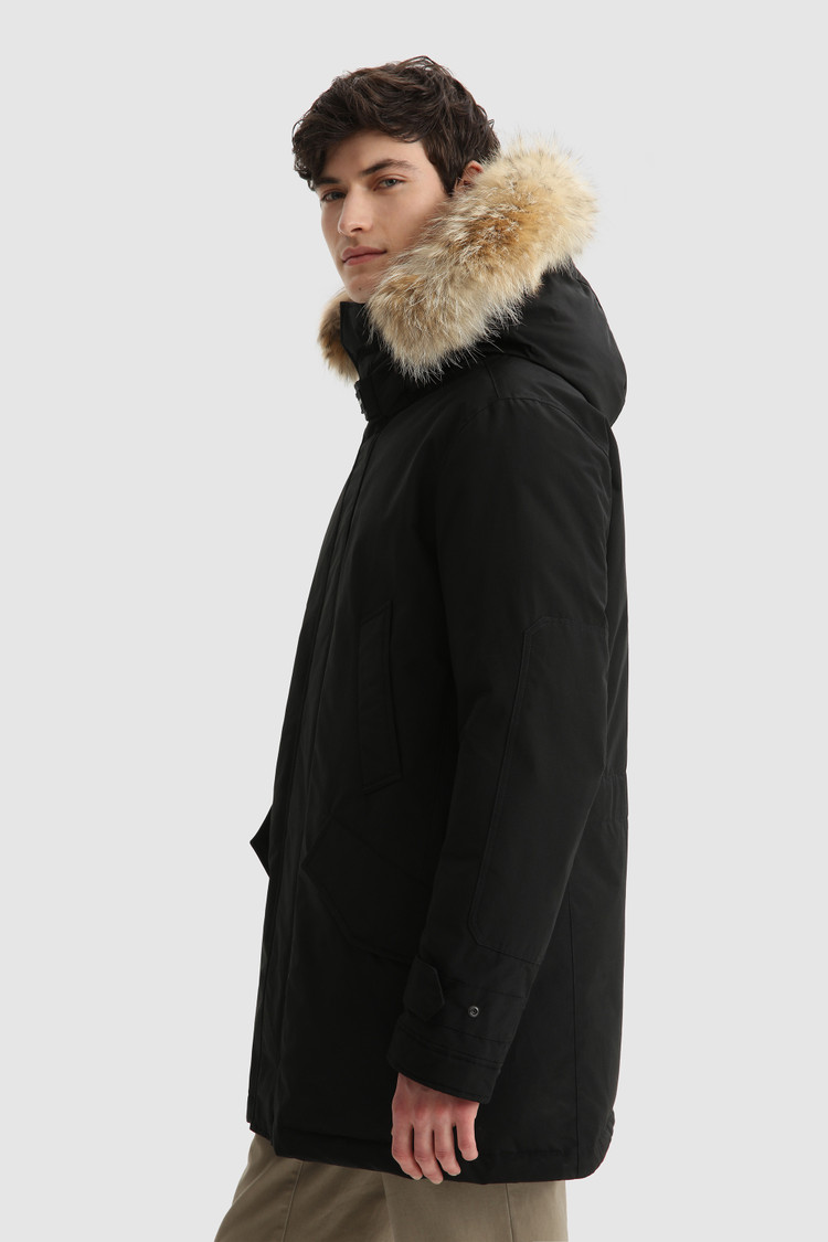 Polar Parka con collo alto e pelliccia removibile