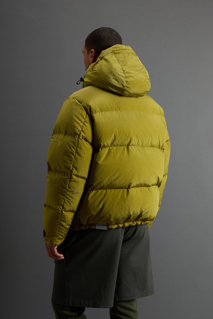 Short Parka in Olmetex Ripstop Nylon by Todd Snyder Yellow photo 3 | Woolrich