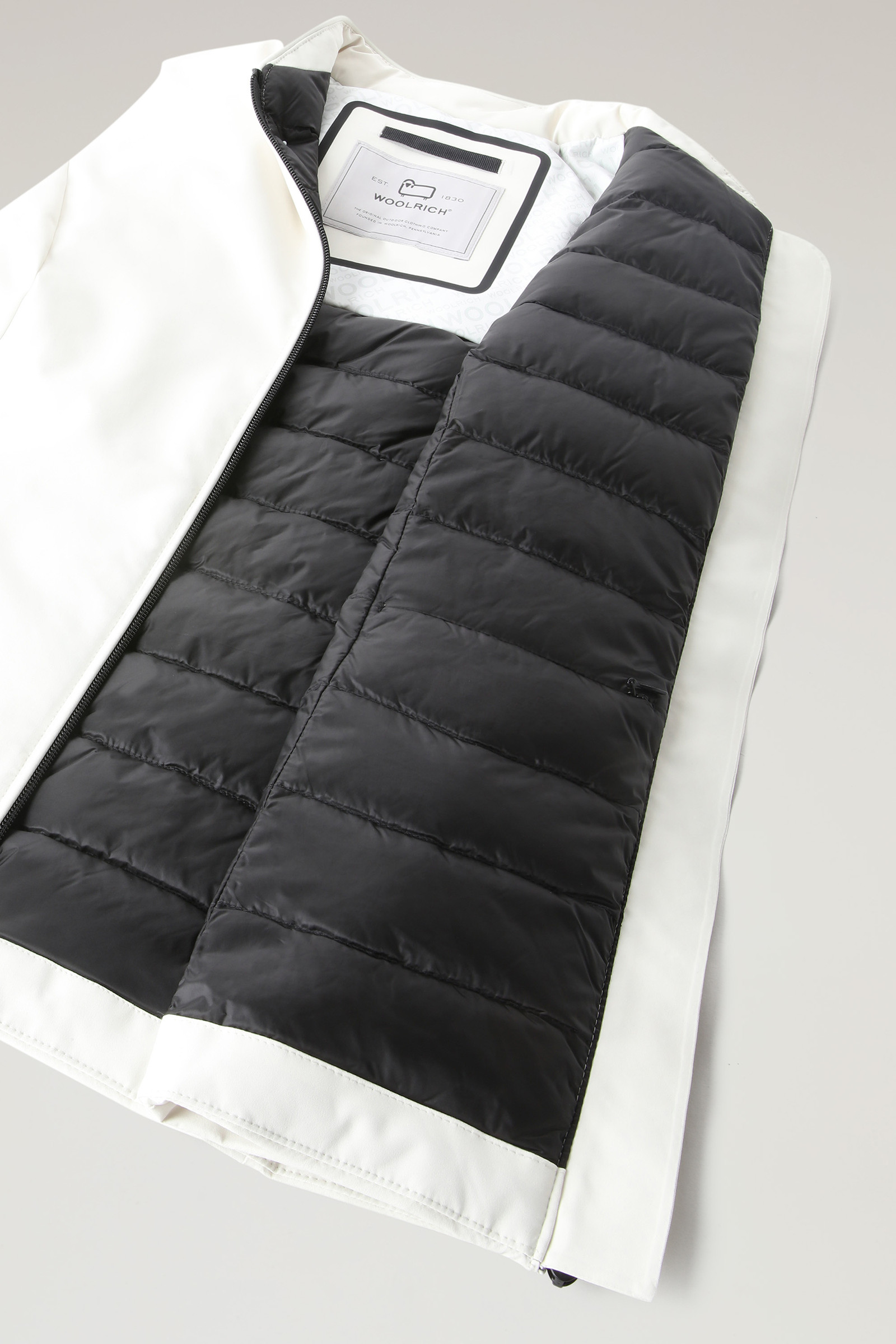 Segelweste aus zweilagigem Gewebe Beige photo 9 | Woolrich