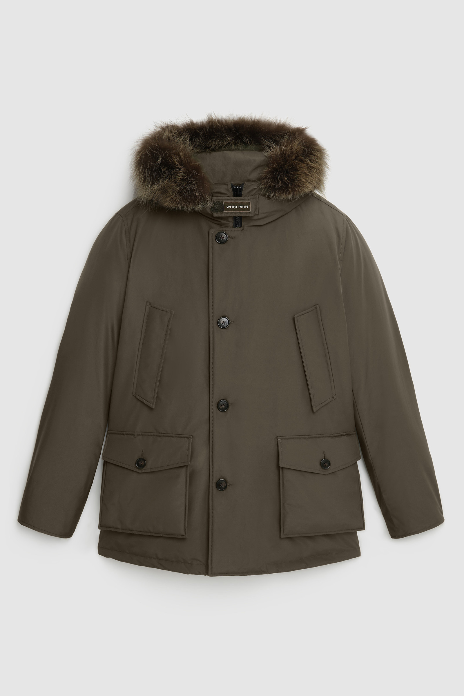 Arctic Parka con piel teñida