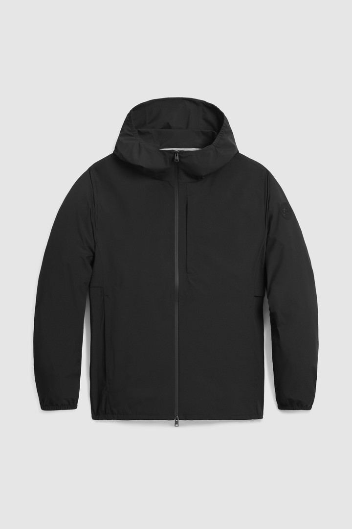 Veste Pacific ultralégère étanche à deux épaisseurs noir photo 4 | Woolrich