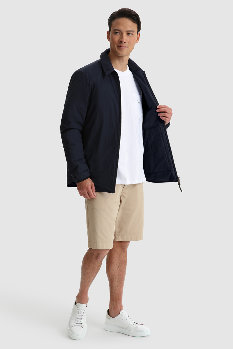 Chaqueta reversible de nylon Ripstop