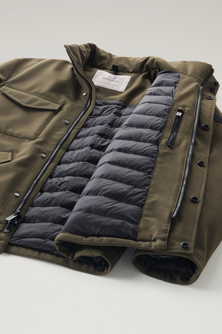 Field Jacket in Tech Softshell Green photo 7 | Woolrich