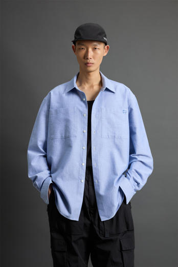 Pure Cotton Oxford Shirt by Todd Snyder Blue | Woolrich