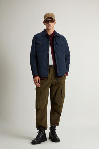 Overhemdjack van Mountain Cloth Blauw | Woolrich