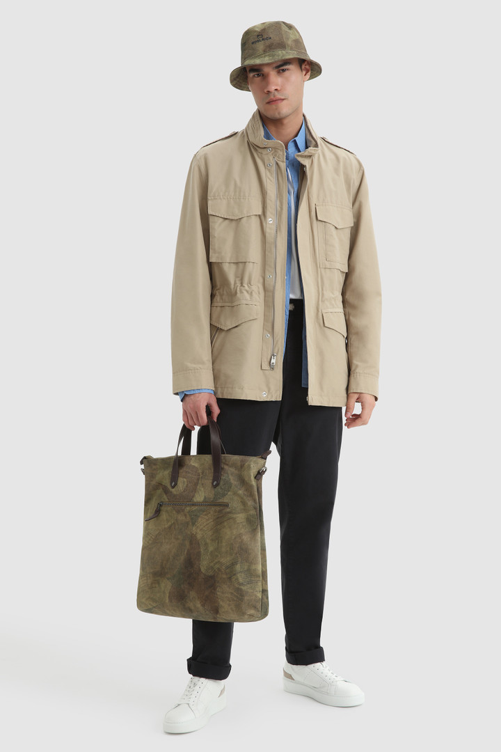 Chaqueta Cruiser Field en tejido Ramar ecológico beige photo 2 | Woolrich