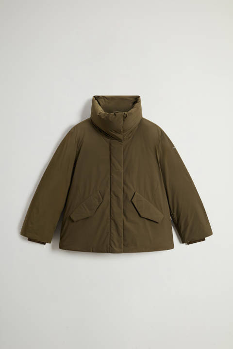 Veste Cocoon en Urban Touch Vert photo 2 | Woolrich