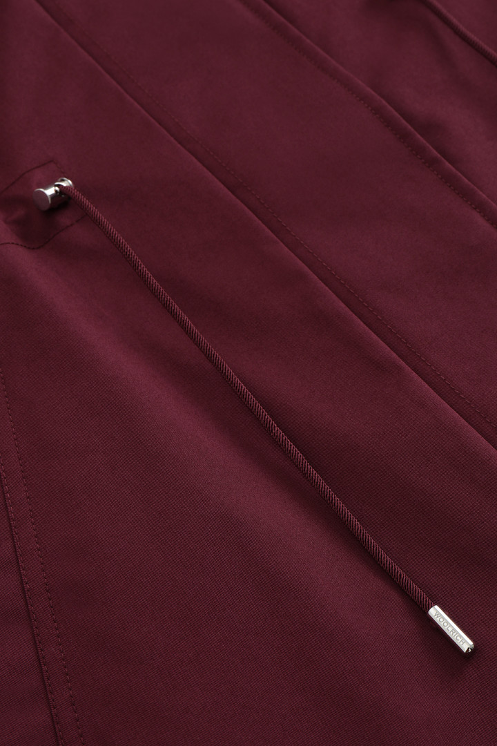 Parka légère Havice avec doublure à carreaux imprimés violet photo 8 | Woolrich