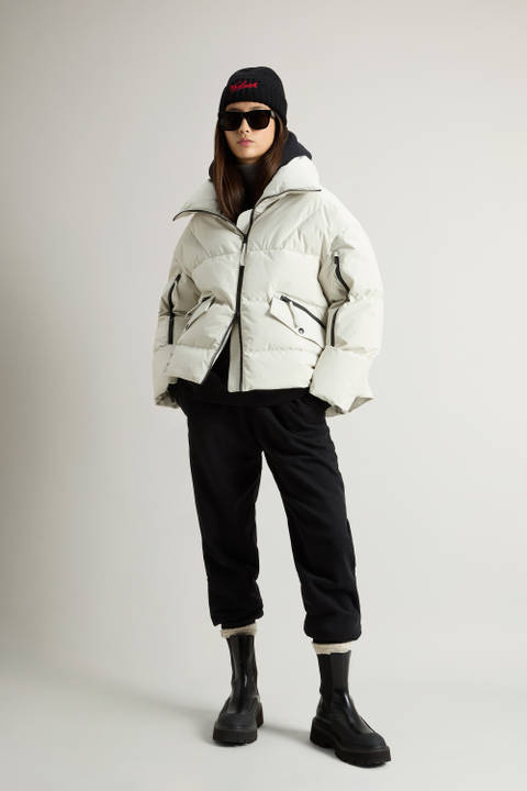 Doudoune en WINDSTOPPER GORE-TEX Blanc | Woolrich