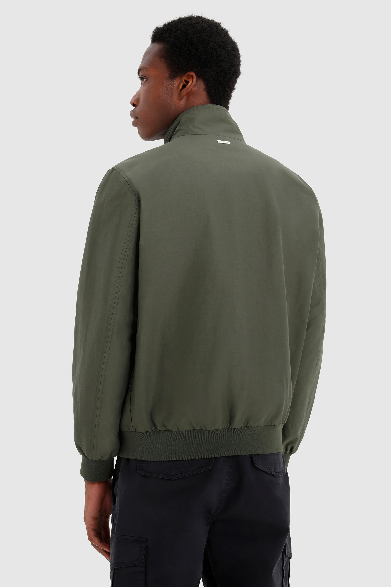 Bomber Cruiser en tissu Eco Ramar vert photo 3 | Woolrich