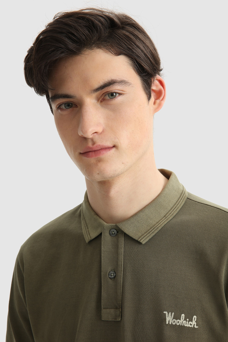 Polo Mackinack in cotone piqué elasticizzato