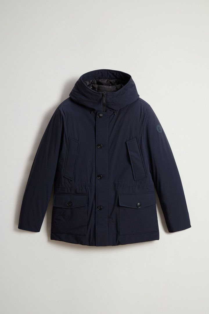 Arctic Parka van stretchnylon Blauw photo 5 | Woolrich