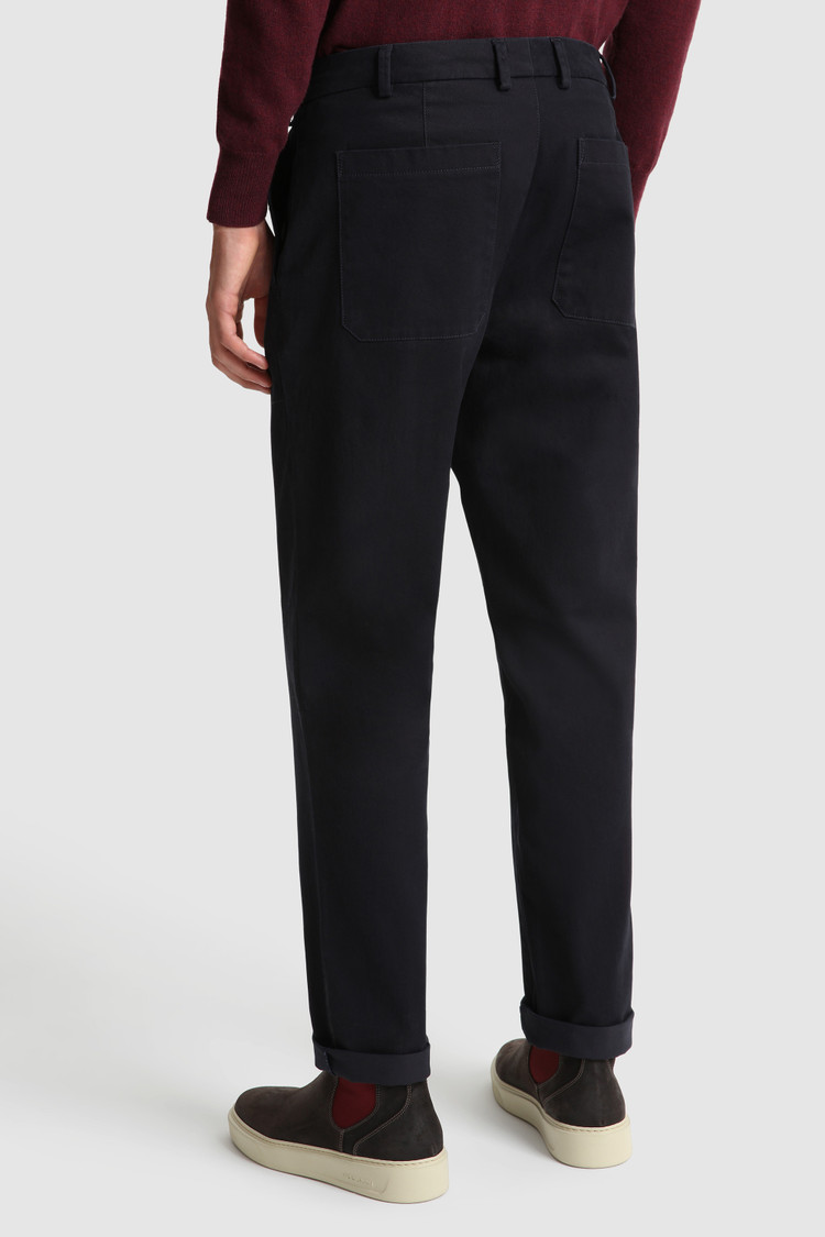 Pantalon en coton brossé Maverick