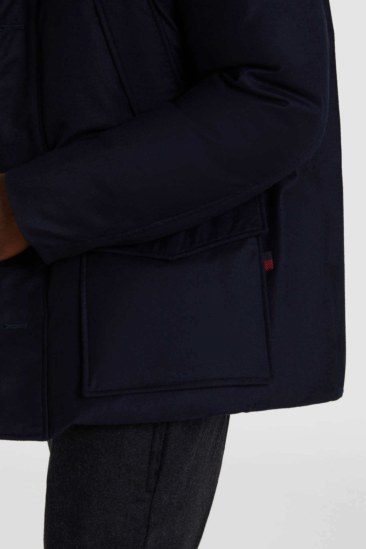 Mountain Parka van fijne wol