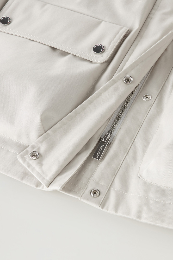 Chaqueta Havice con capucha plegable Blanco photo 10 | Woolrich