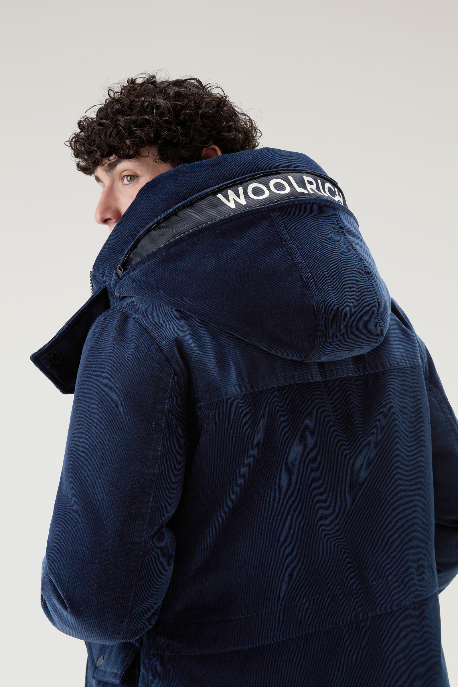 Corduroy Arctic Parka Evolution Blue photo 4 | Woolrich