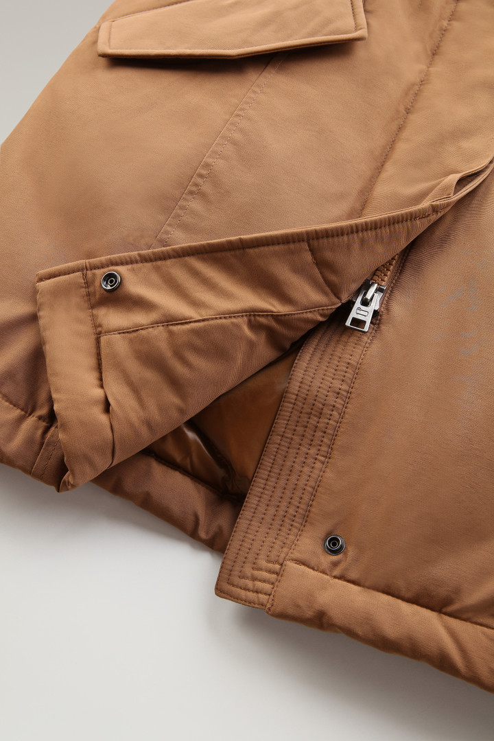 Arctic Parka in Ramar Cloth Brown photo 4 | Woolrich