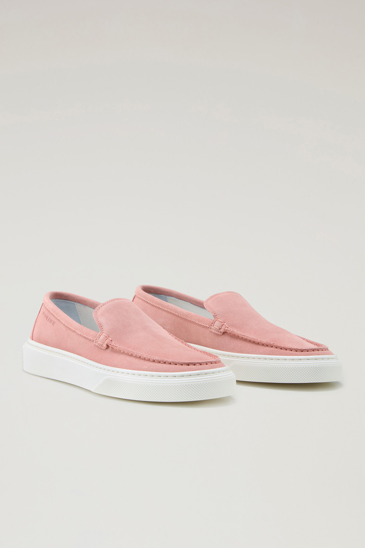 Suede Slip-on Loafers Pink photo 2 | Woolrich