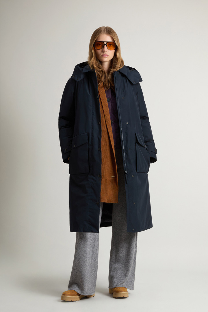 Coat in WINDSTOPPER GORE-TEX Blue photo 2 | Woolrich