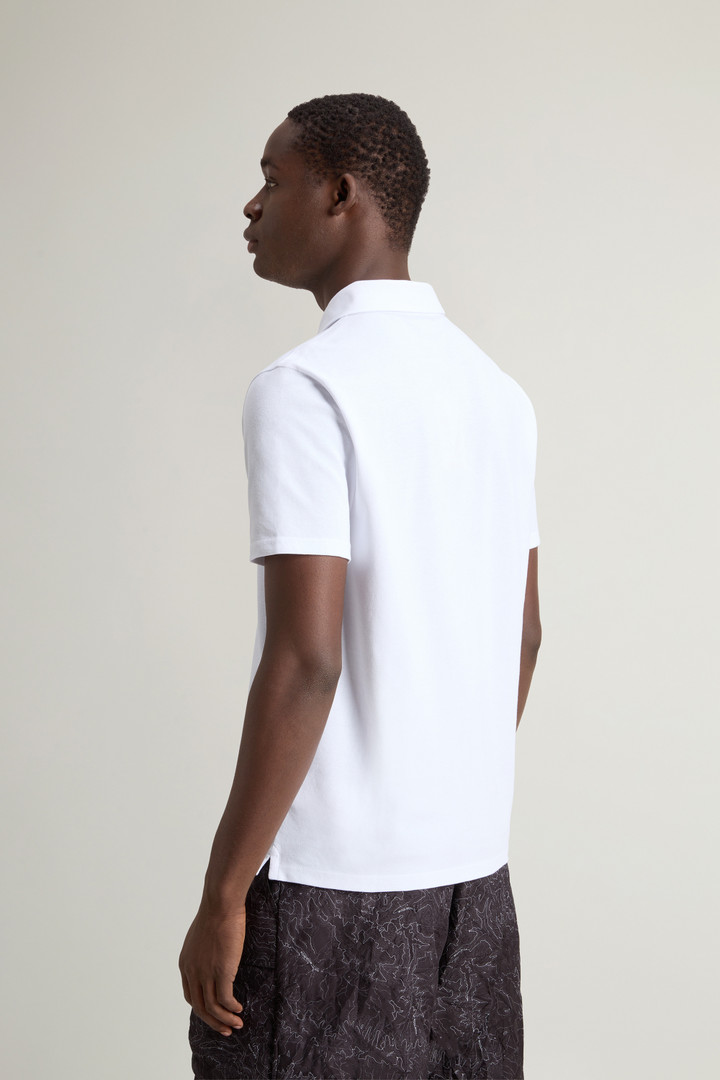 ICE COTTON POLO White photo 3 | Woolrich