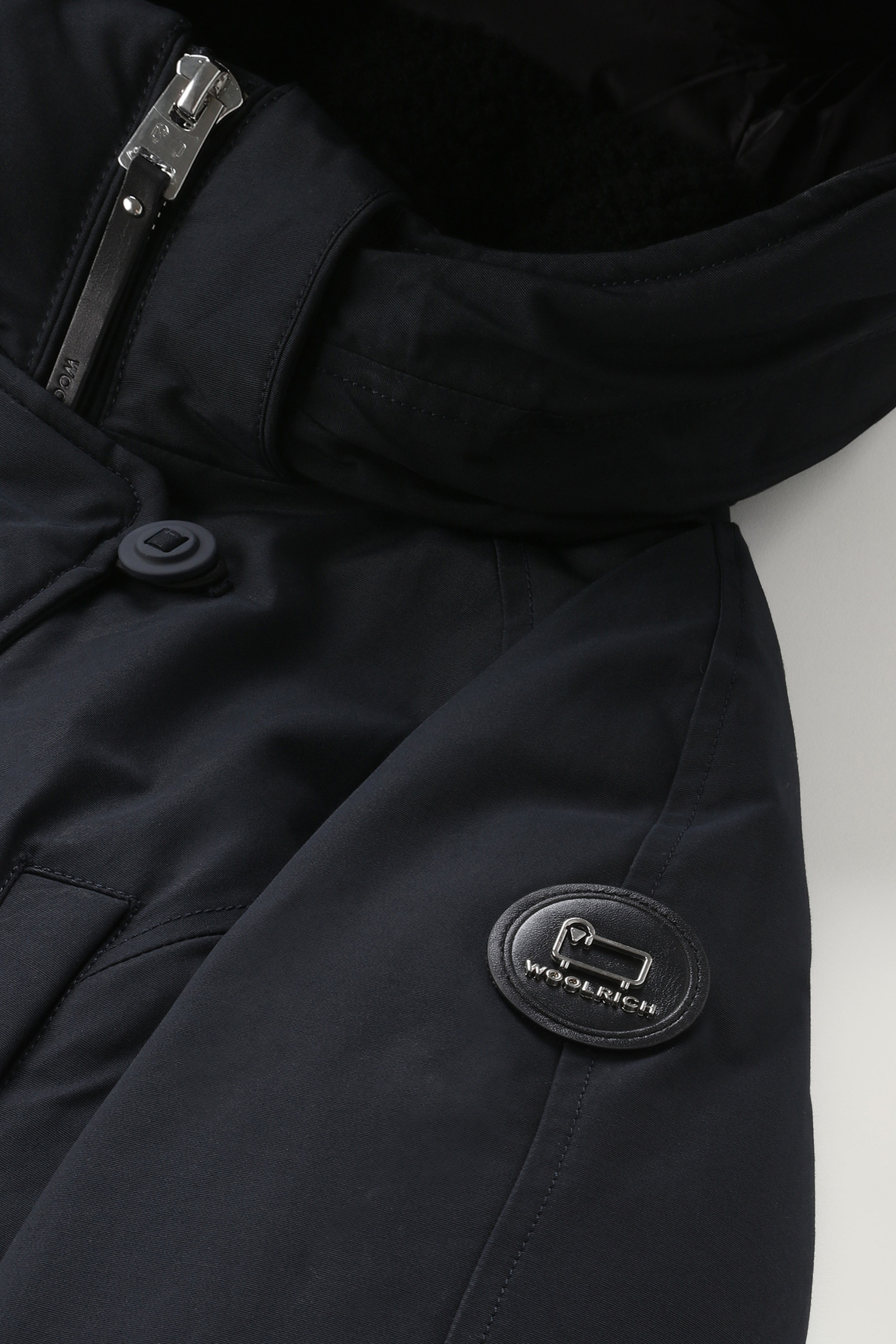 Keating Long Parka in Ramar Cloth Blue photo 7 | Woolrich