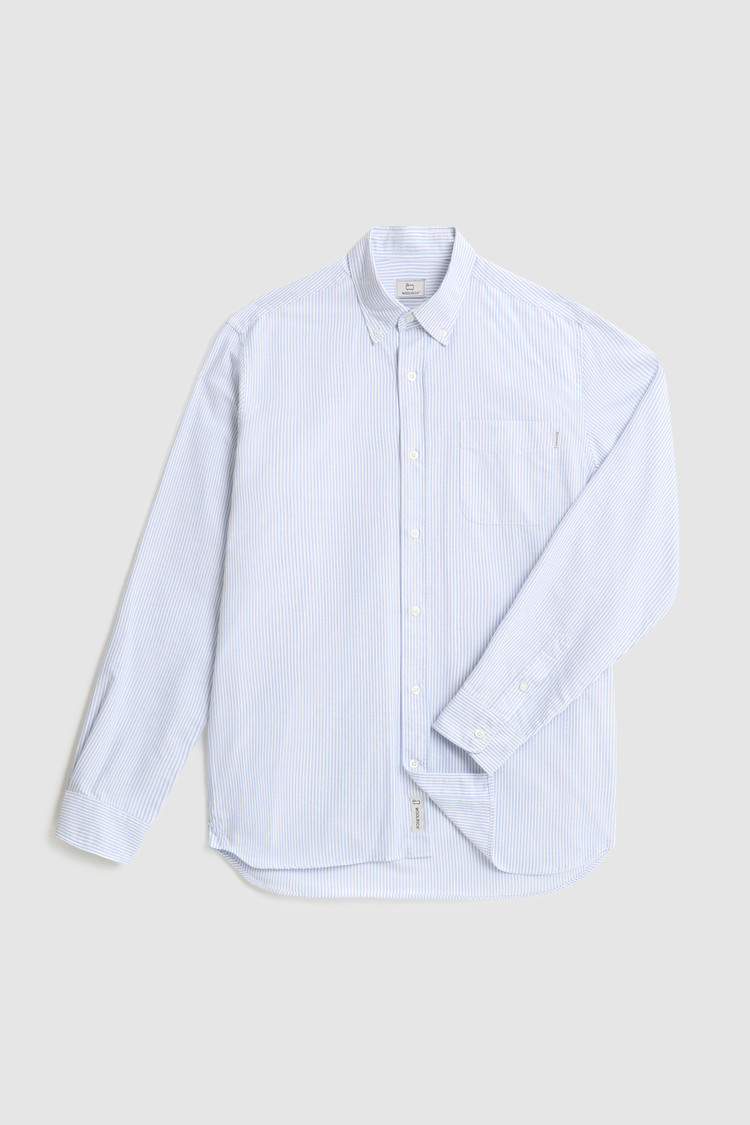 Camisa Oxford de algodón grueso