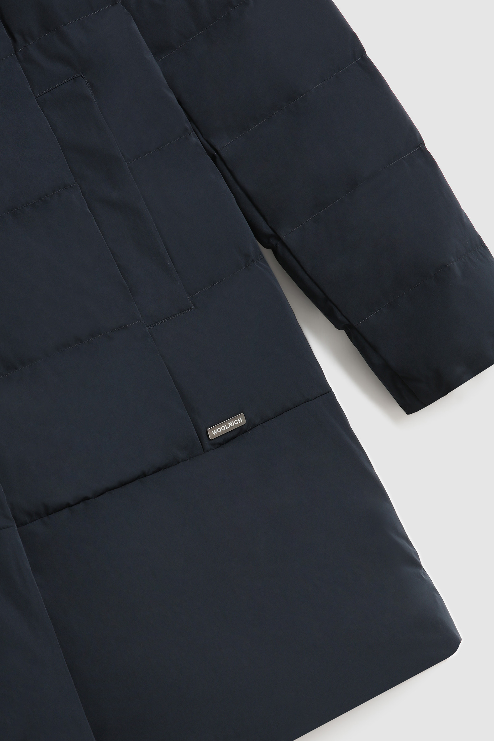 Prescott Parka with Horizontal Quilting Blue photo 9 | Woolrich