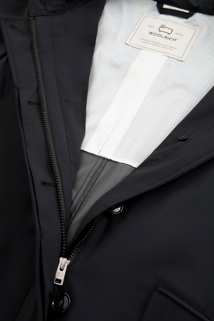 Leichter Trenchcoat Fayette Schwarz photo 10 | Woolrich