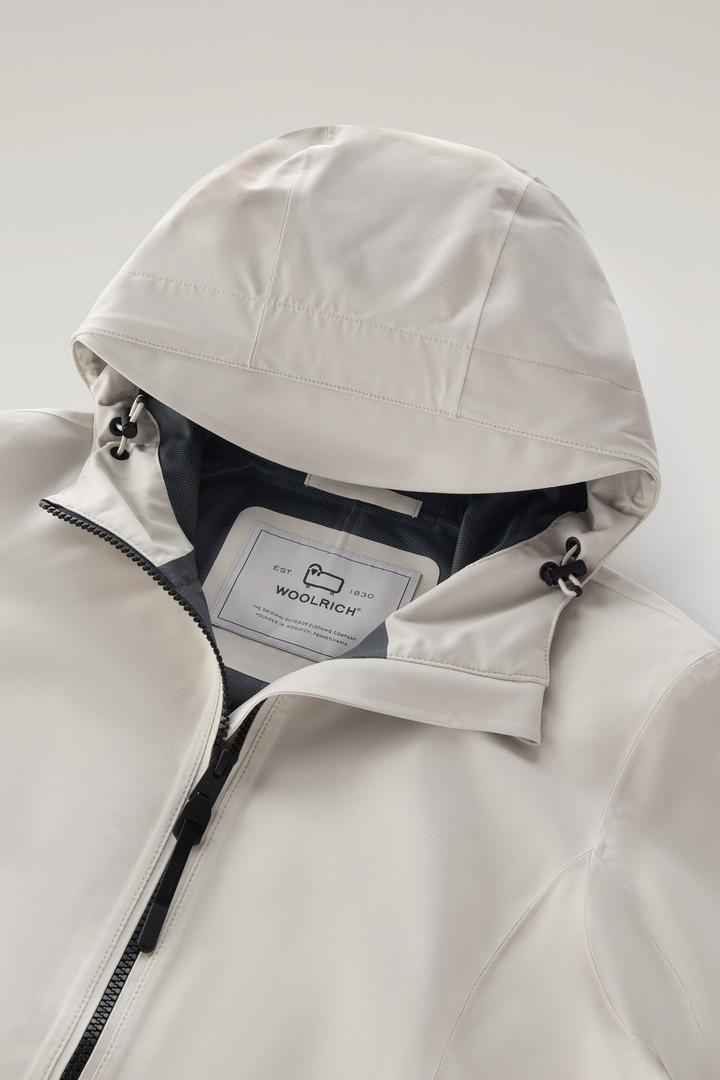 Waterproof Leavitt Jacket with Hood Beige photo 6 | Woolrich