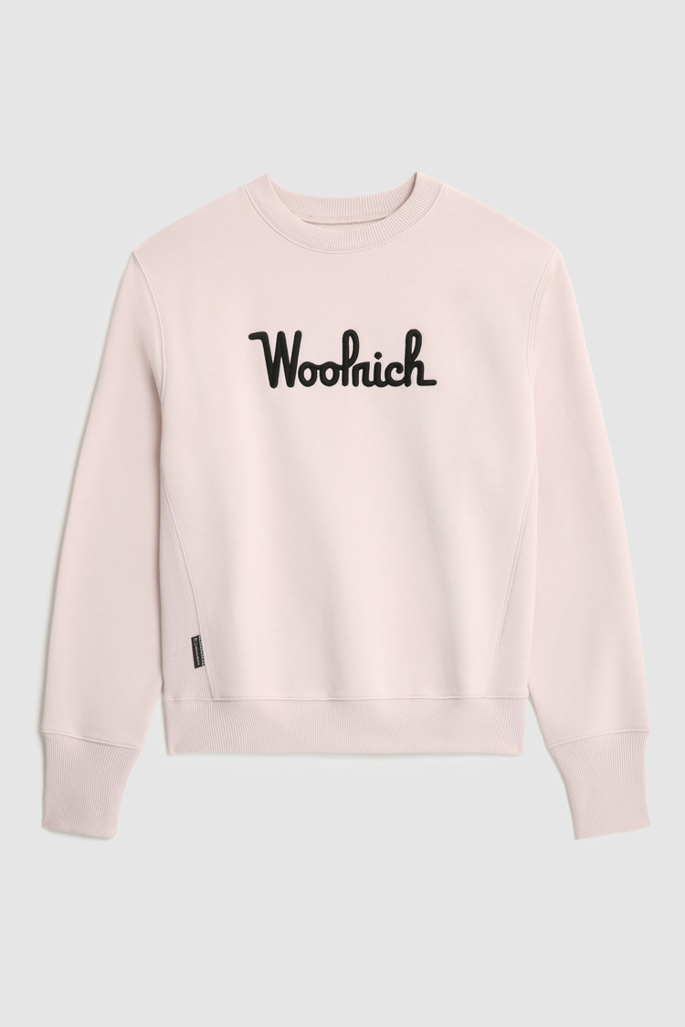 Felpa in cotone morbido con logo