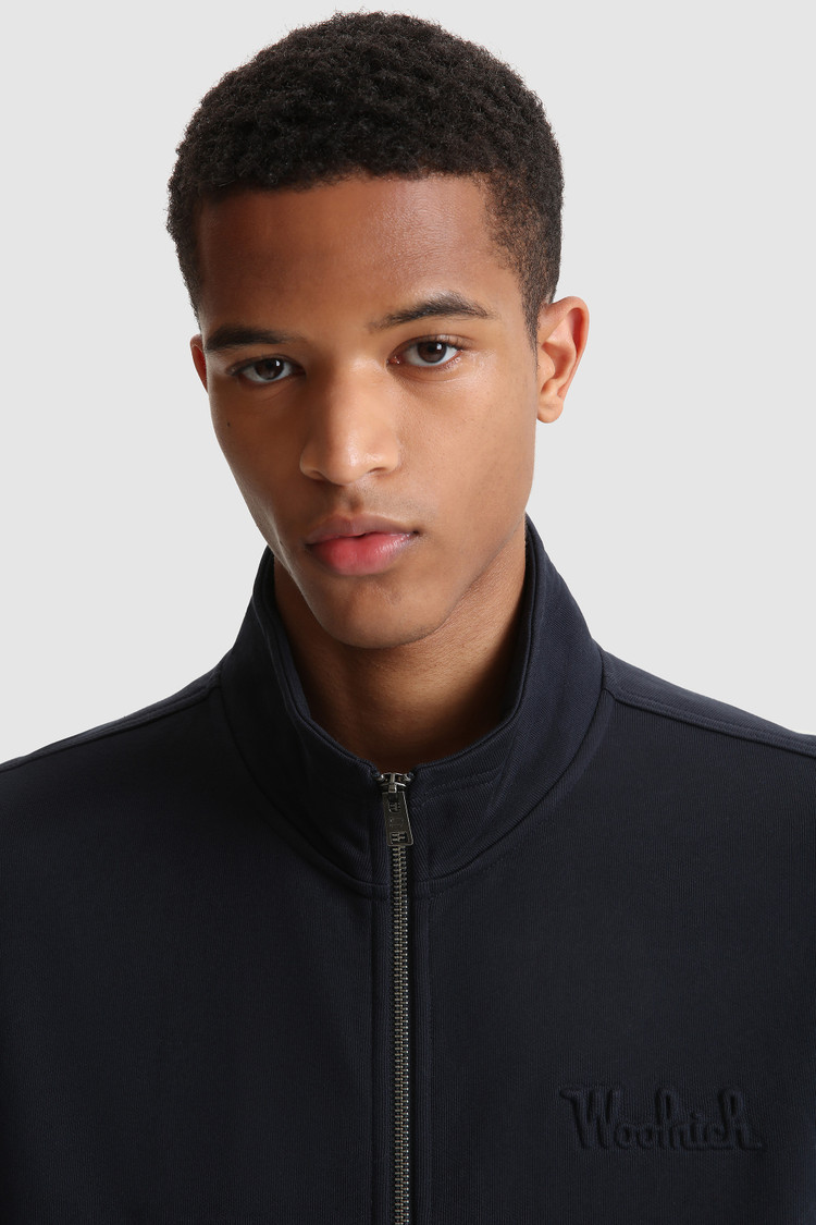 Chaqueta de chándal Luxe con cremallera y cuello alto