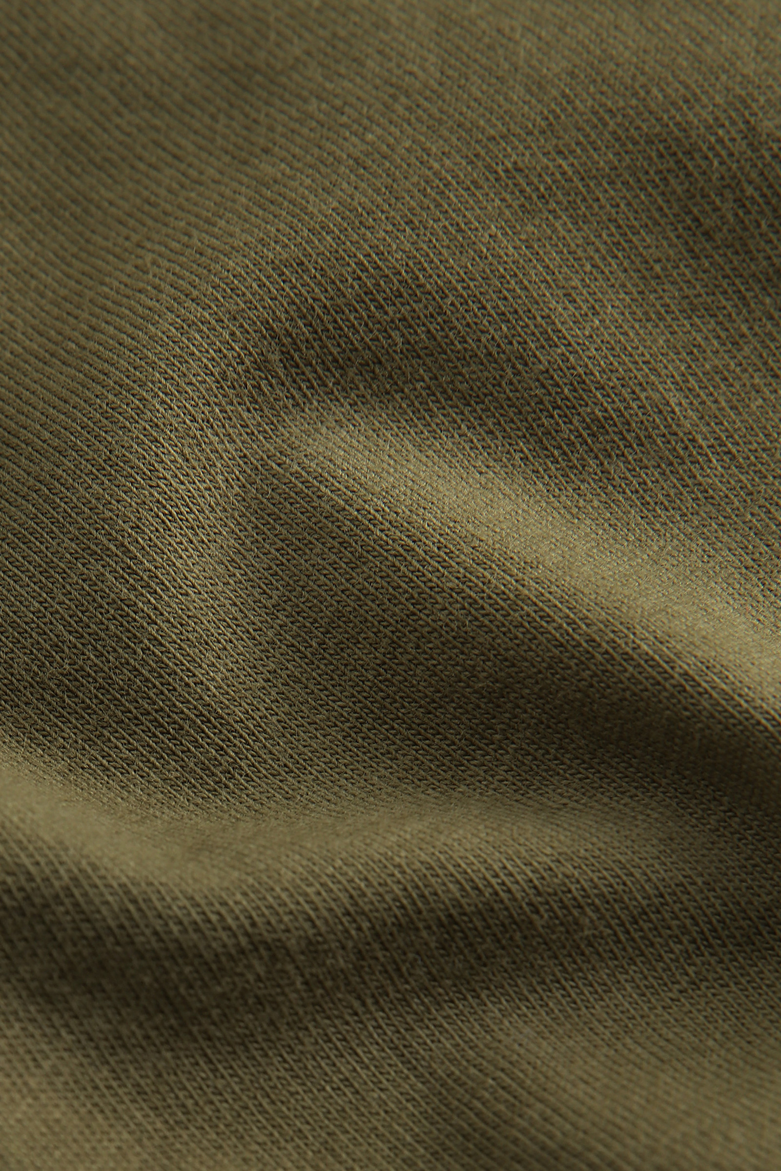 T-shirt en coton bio avec logo sur la poitrine vert photo 7 | Woolrich