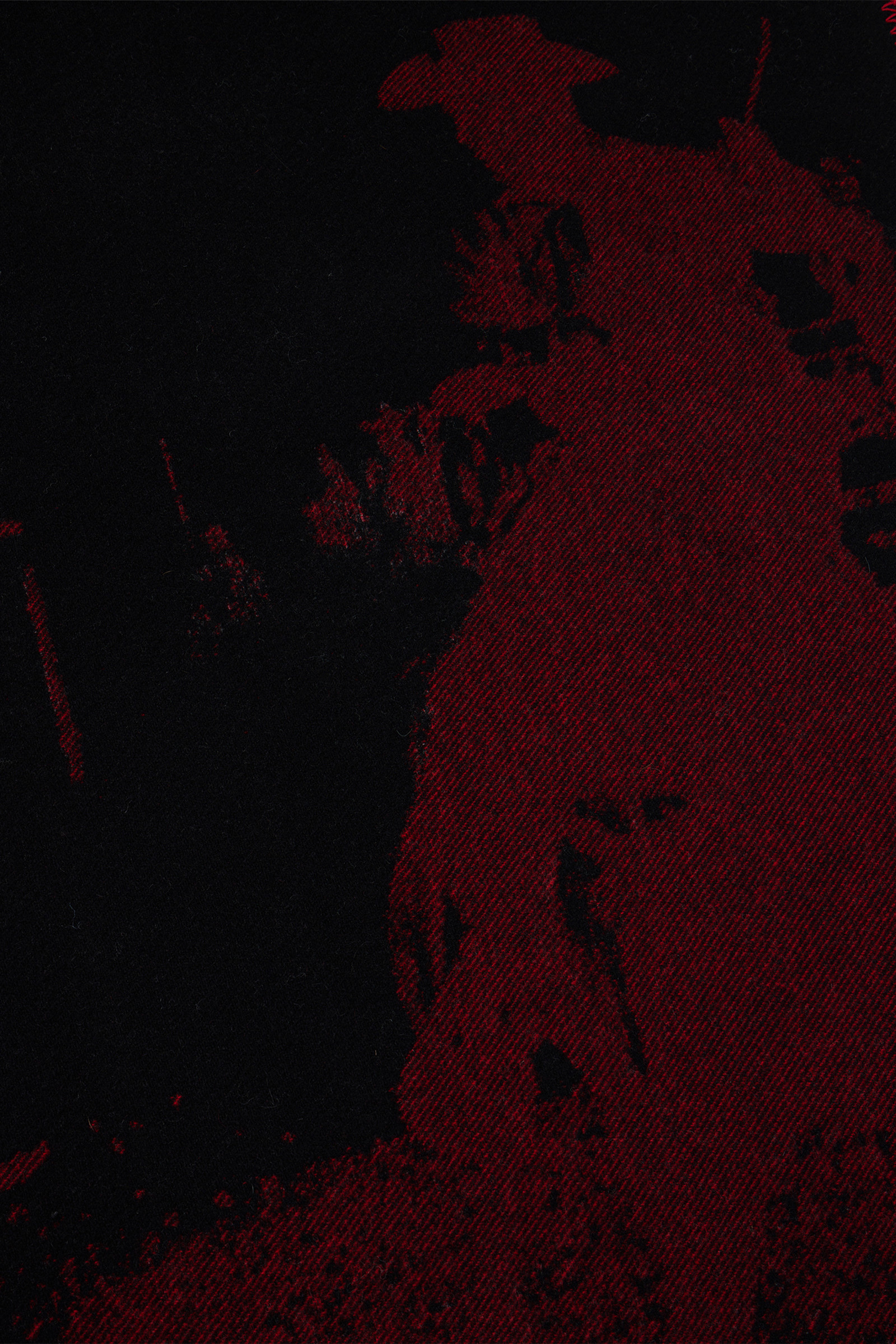Decke aus einer Wollmischung - One Of These Days / Woolrich rot photo 5 | Woolrich
