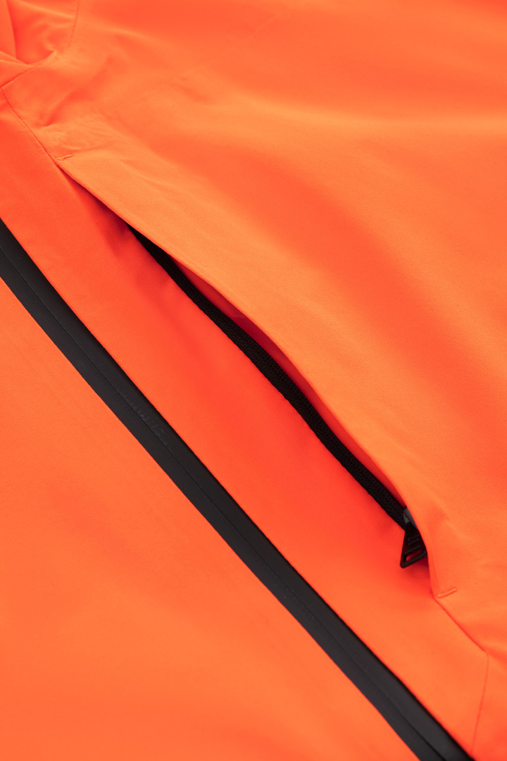 Veste Pacific ultralégère étanche à deux épaisseurs orange photo 6 | Woolrich