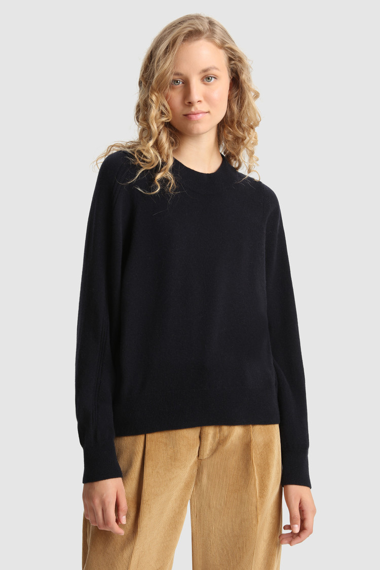 Maglione girocollo in cashmere