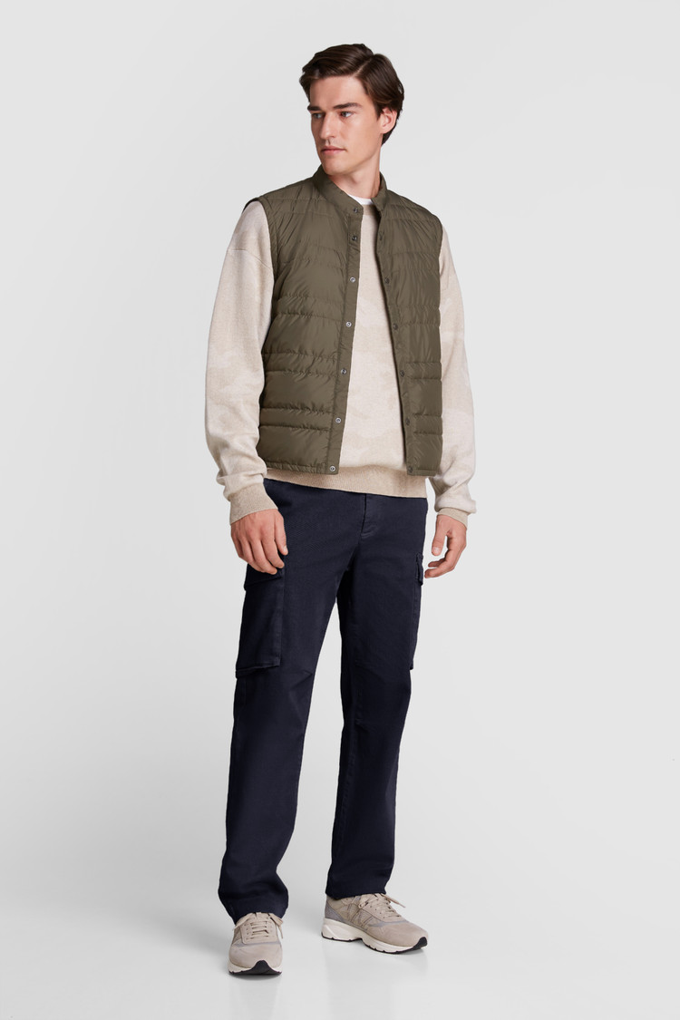 Light quilted vest