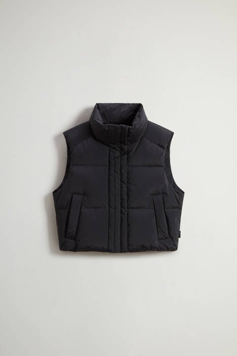 Alsea Quilted Stretch Nylon Vest Black photo 2 | Woolrich